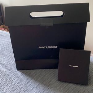 Saint Laurent Gift Box and Bag set